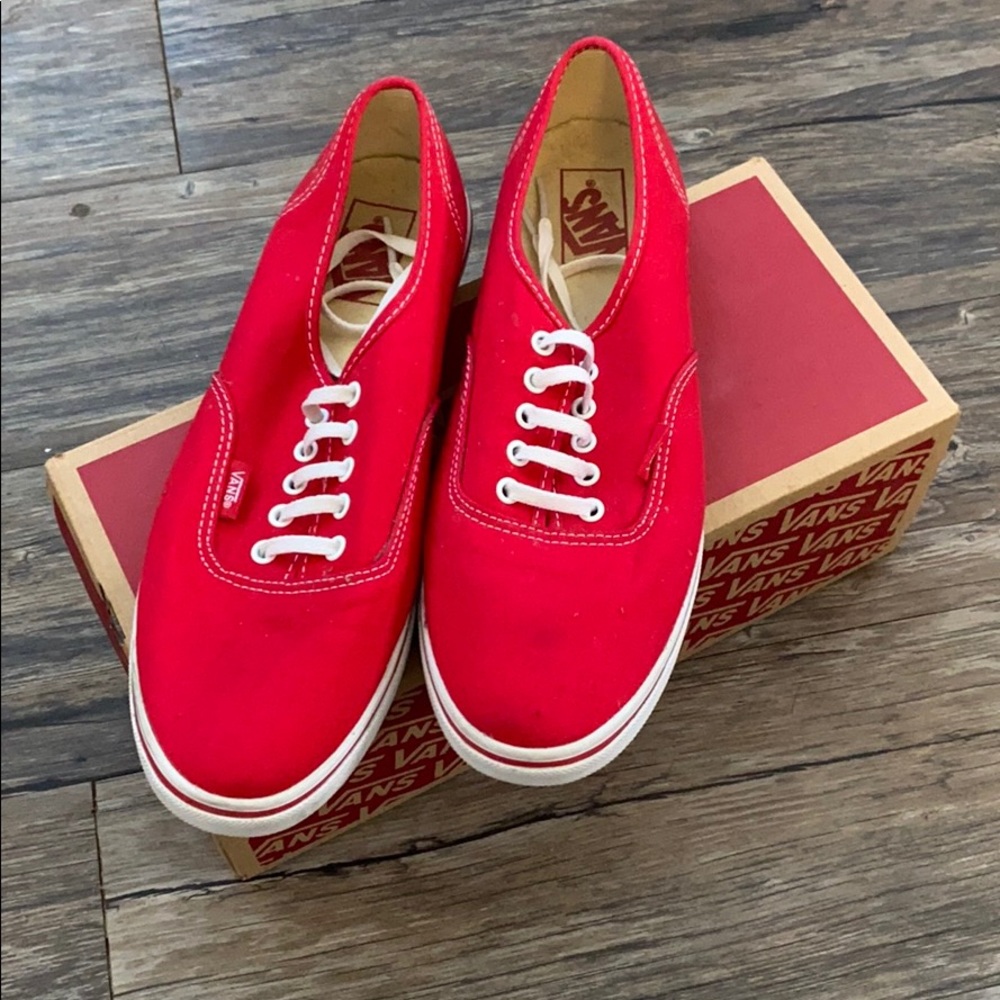 Red Vans